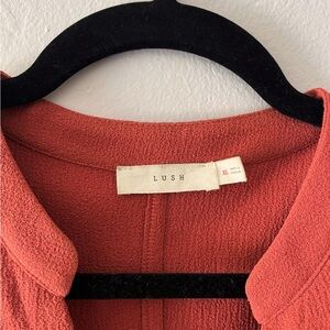 Lush Terracotta Dress